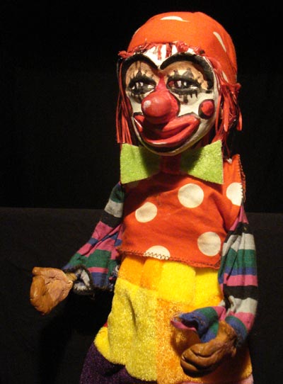 la marionnette clown